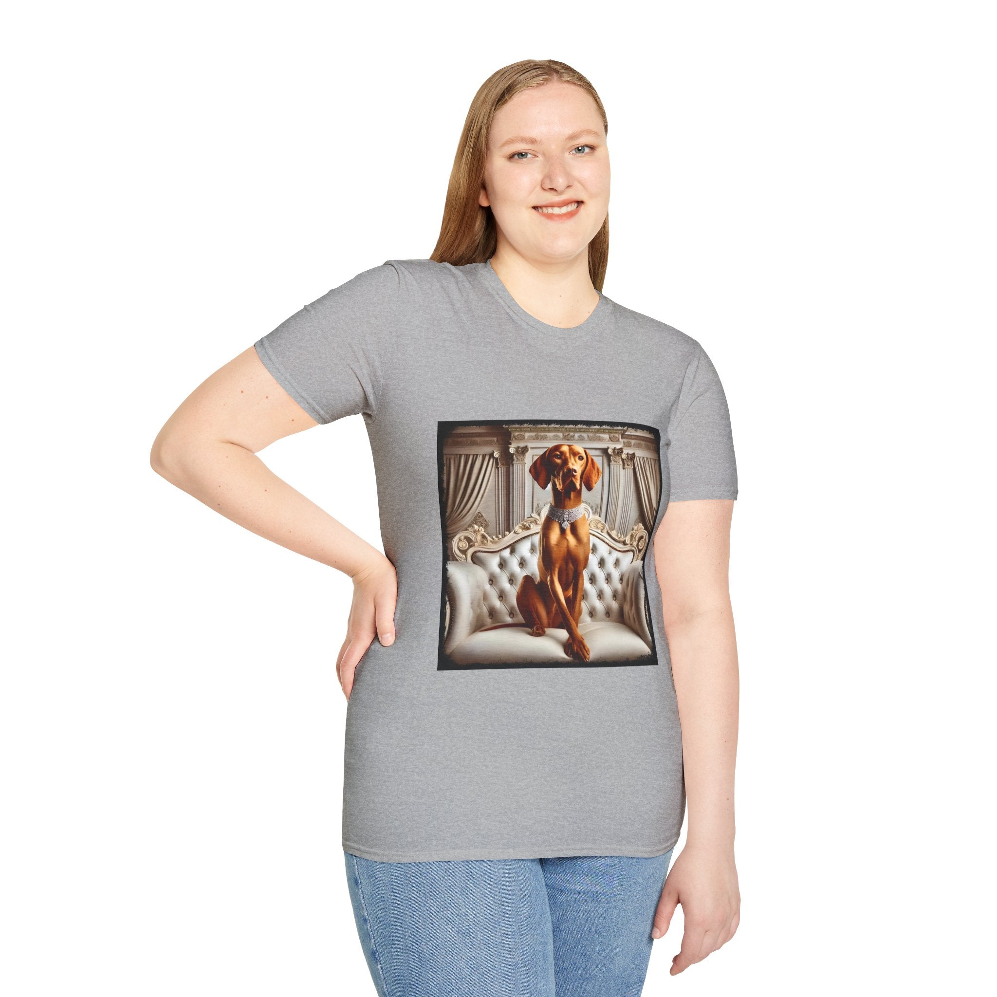 Vizsla Poised Posh | Unisex Dog T-Shirt