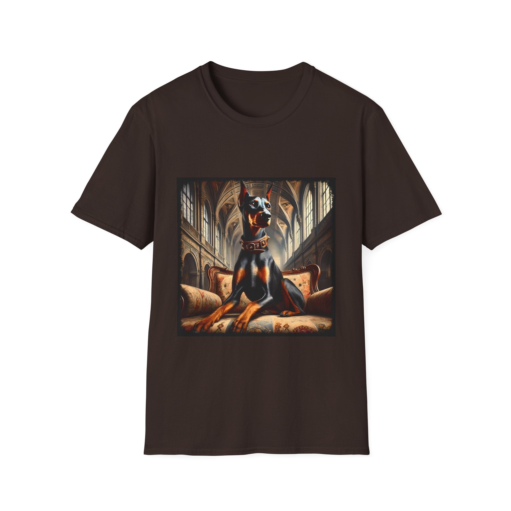 Doberman Pinscher Posh Prince | Unisex Dog T-Shirt