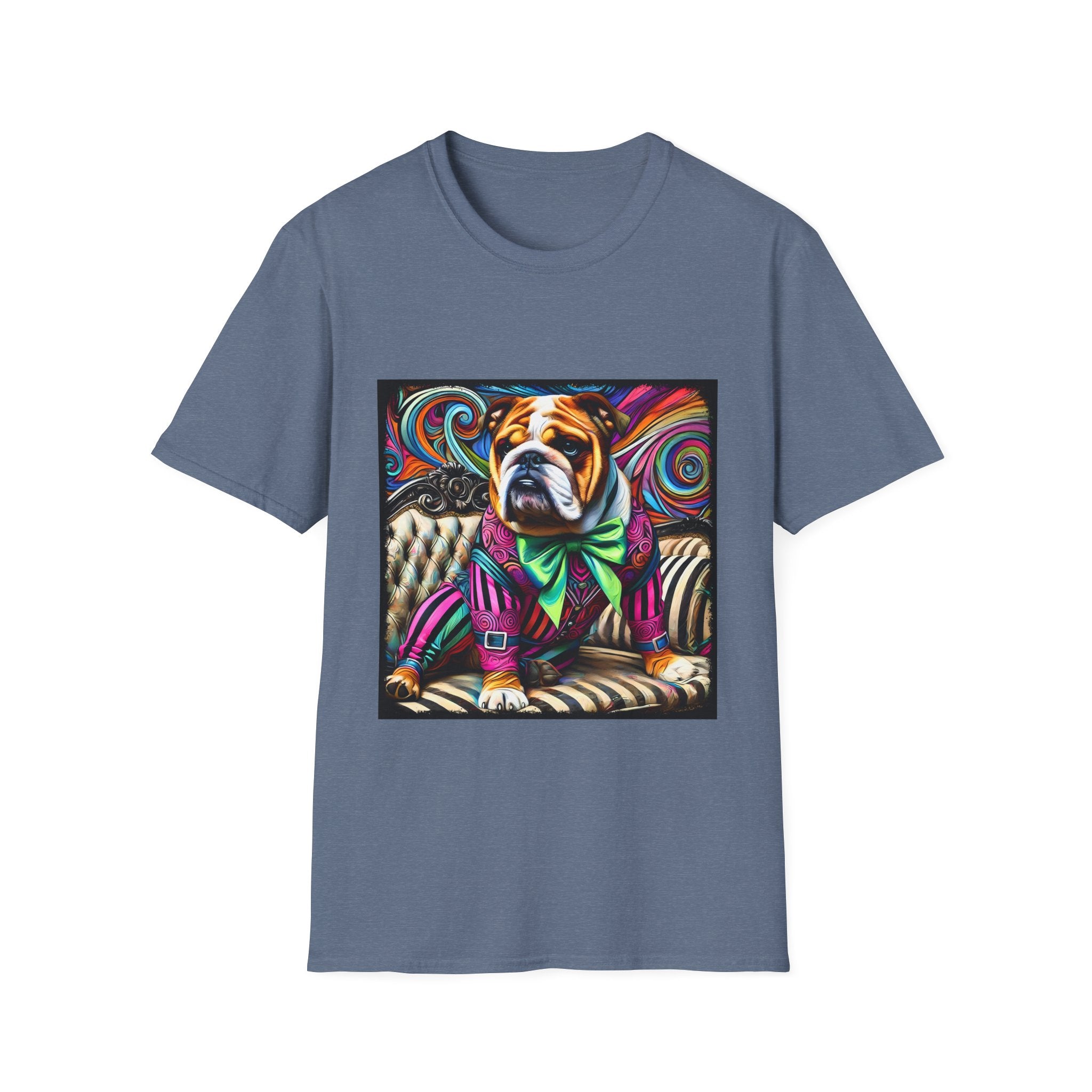 Bulldog Bold Rocker | Unisex Dog T-Shirt