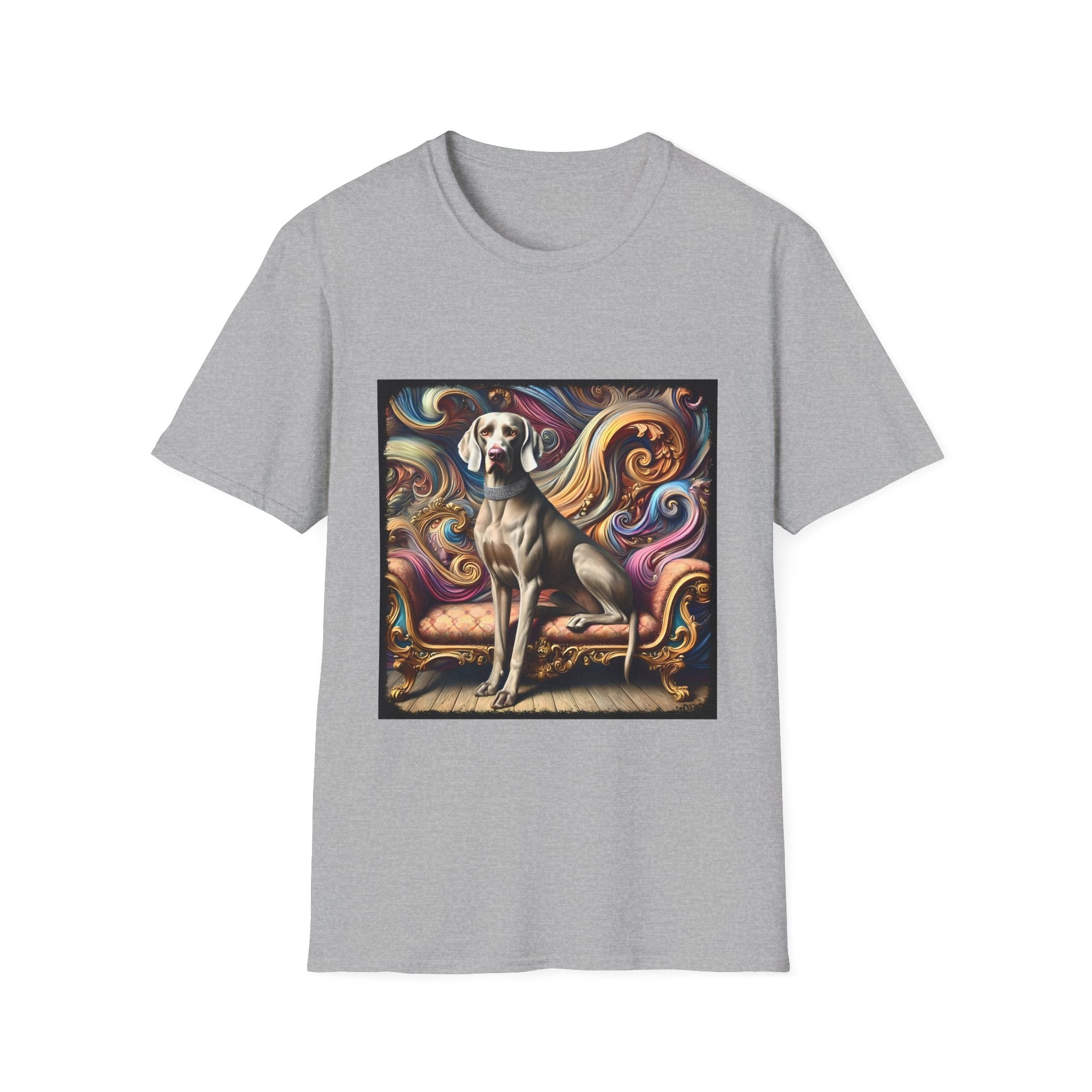 Weimaraner Bold Swirl | Unisex Dog T-Shirt