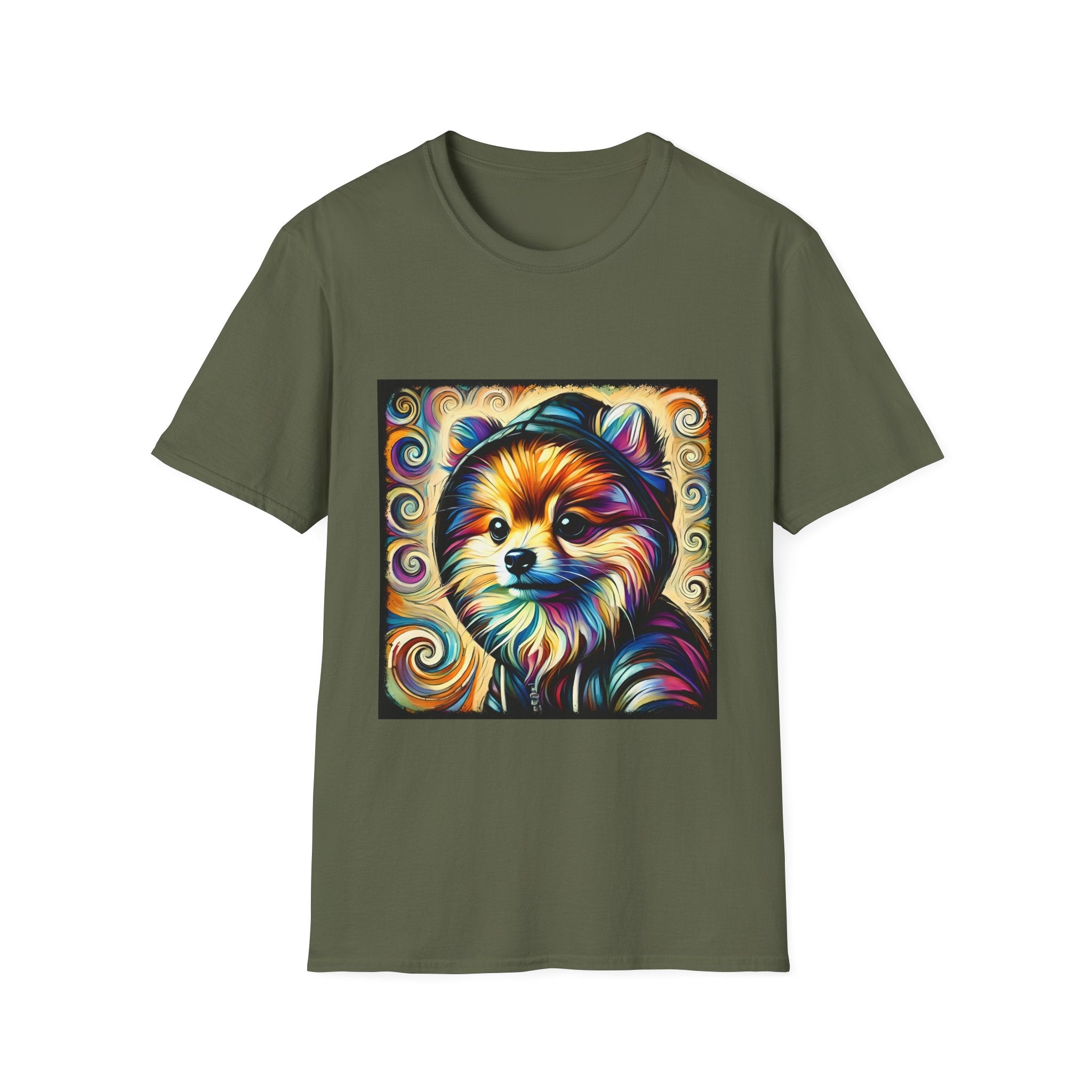 Pomeranian Hoodie Swirl | Unisex Dog T-Shirt