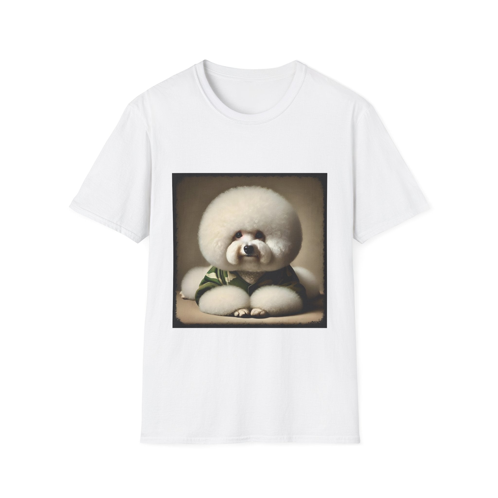 Bichon Frise Combat Cutie | Unisex Dog T-Shirt
