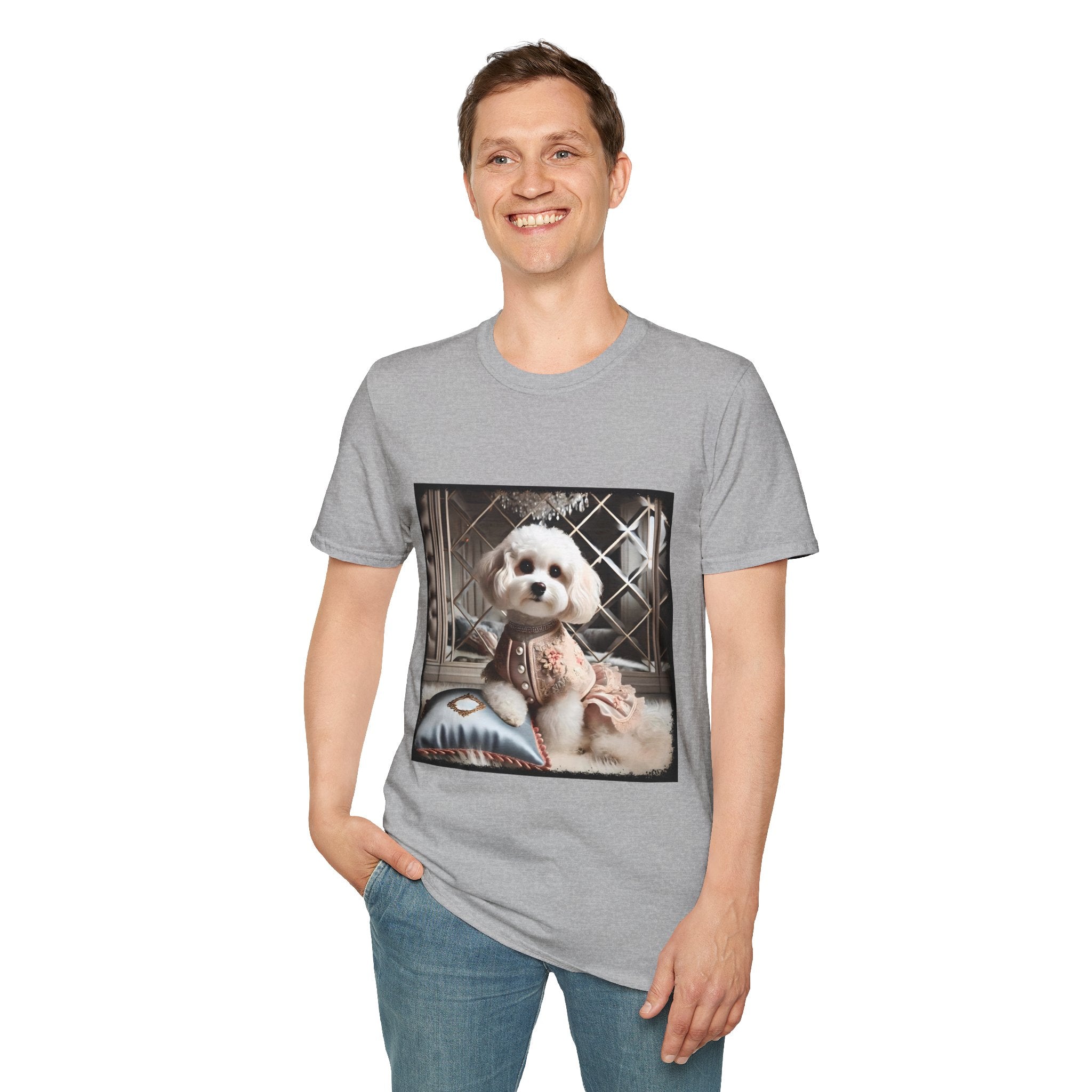 Cavapoo Parisian Princess | Unisex Dog T-Shirt