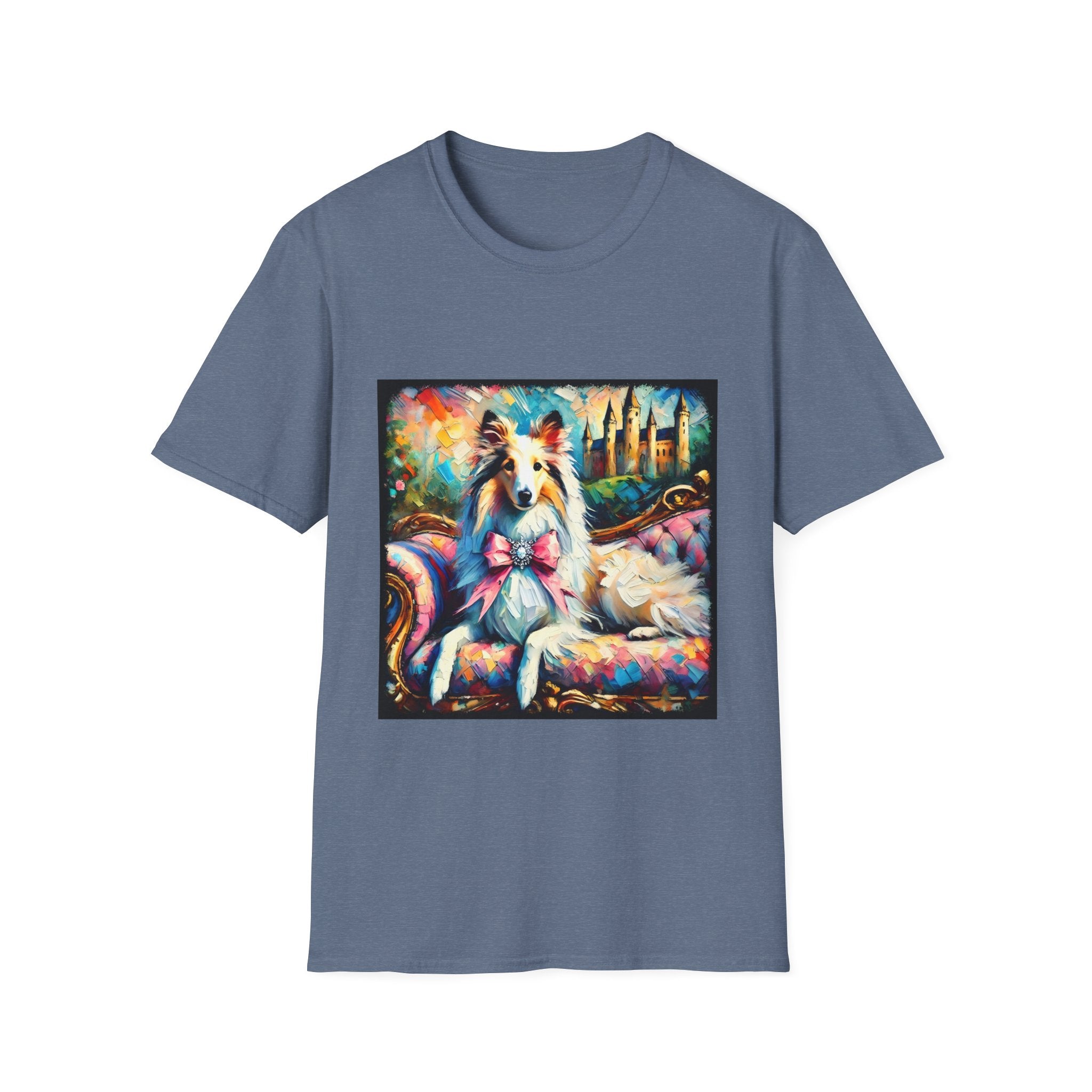 Collie Diamond Princess Classic | Unisex Dog T-Shirt