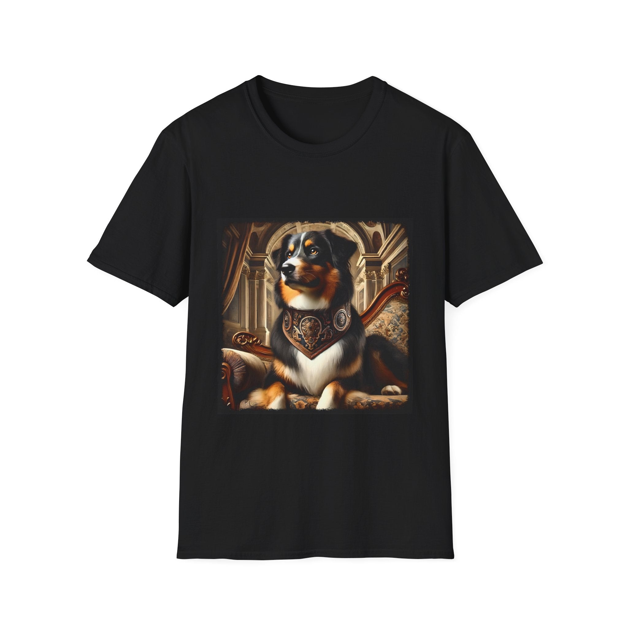 Australian Shepherd Posh Prince | Unisex Dog T-Shirt