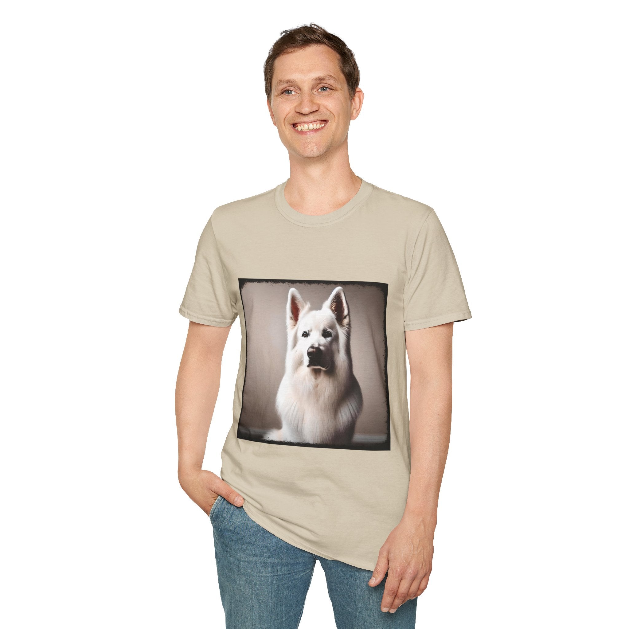 German Shepherd Pure Portrait  | Unisex Dog T-Shirt