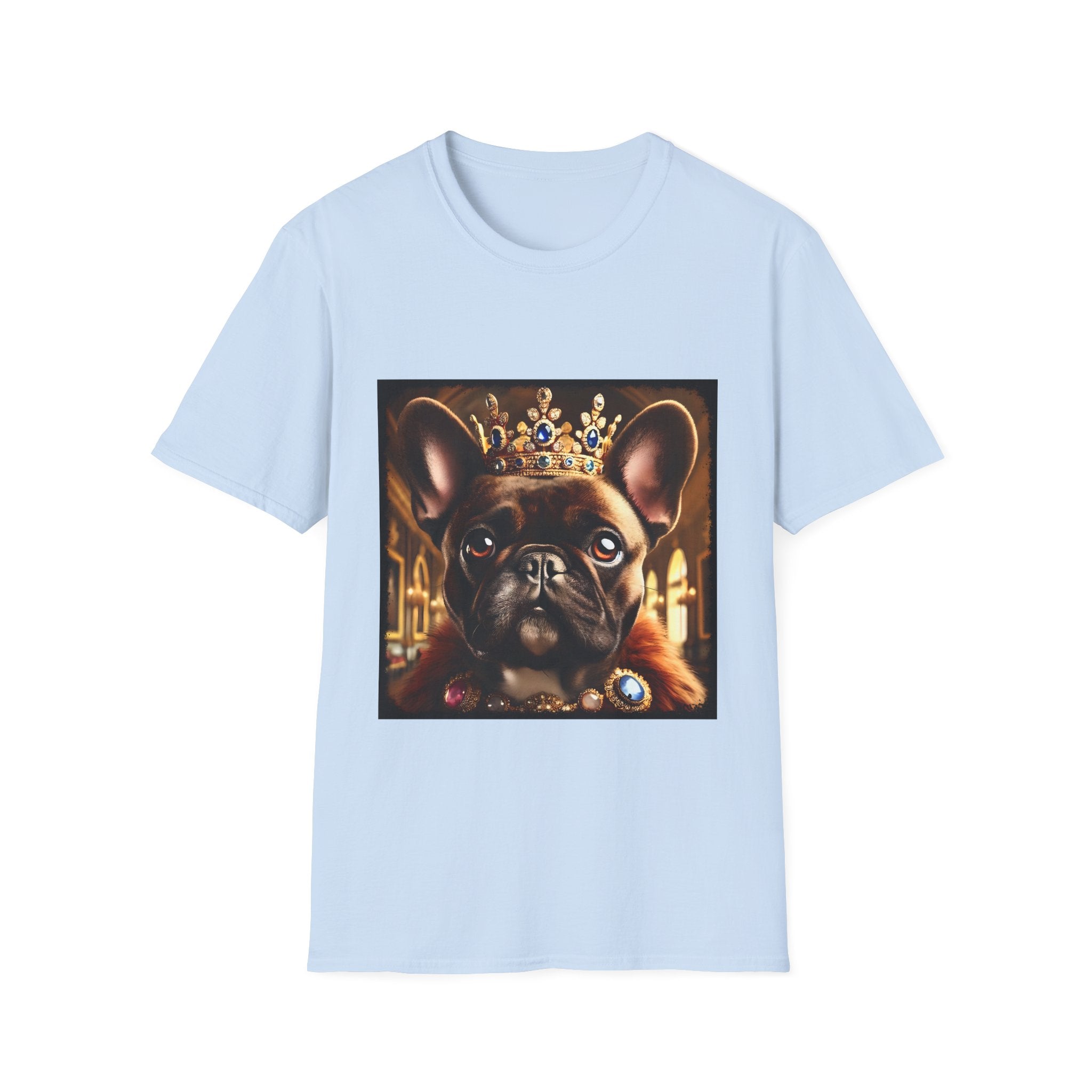 French Bulldog Majestic Muse | Unisex Dog T-Shirt
