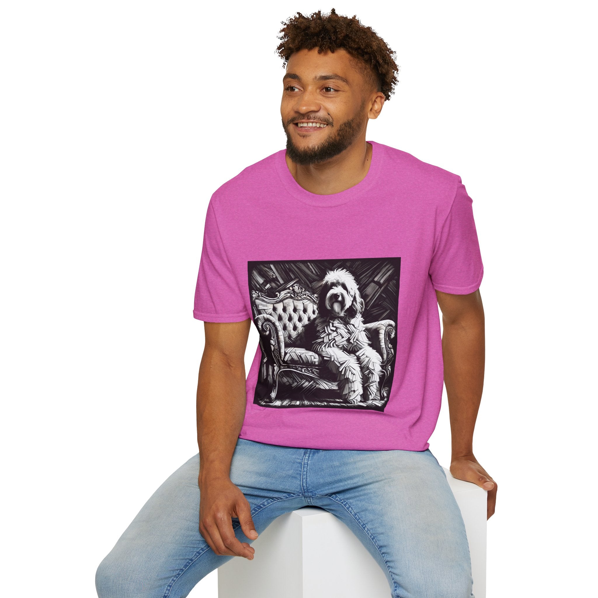 Bernedoodle B&W Bold | Unisex Dog T-Shirt