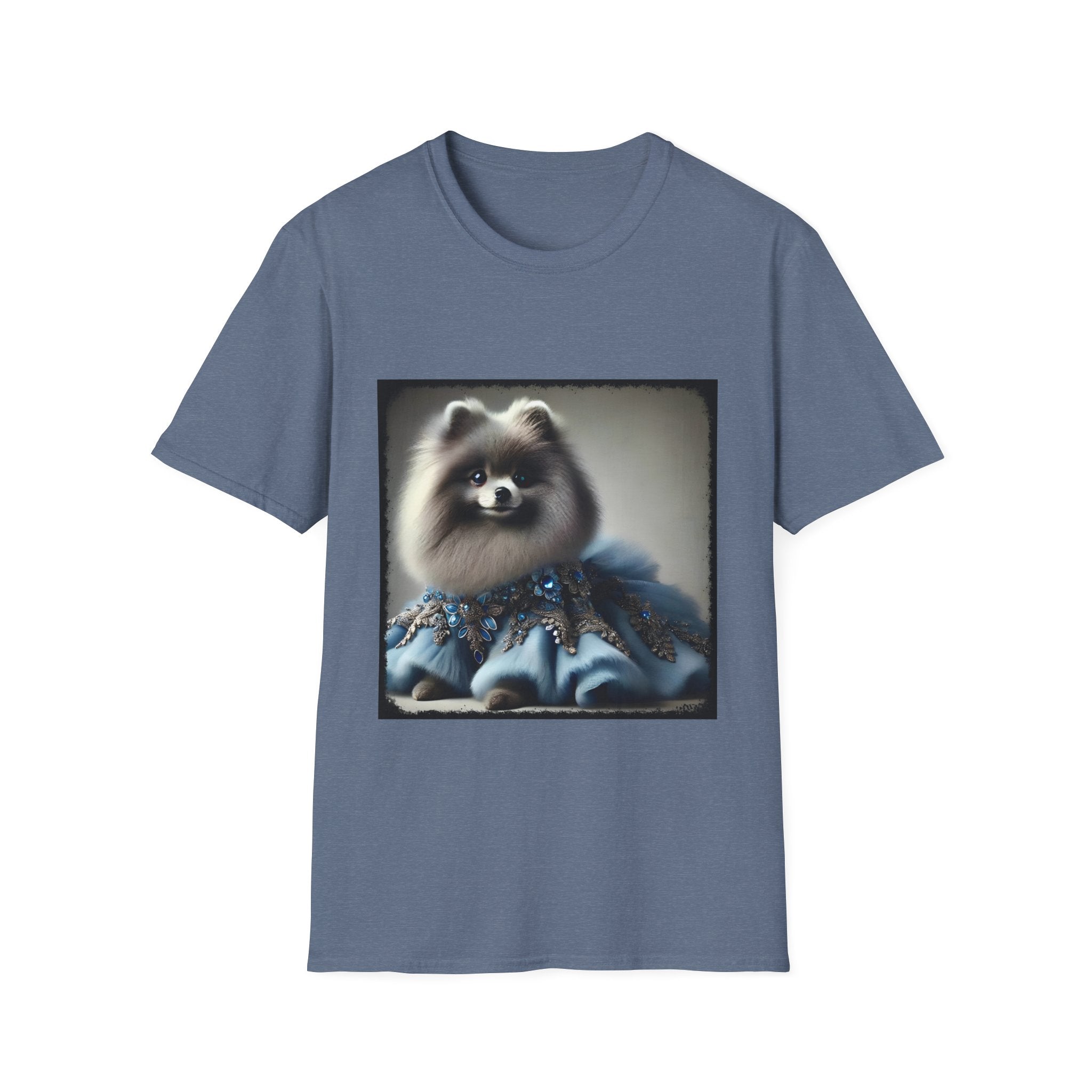 Pomeranian Blue Belle | Unisex Dog T-Shirt