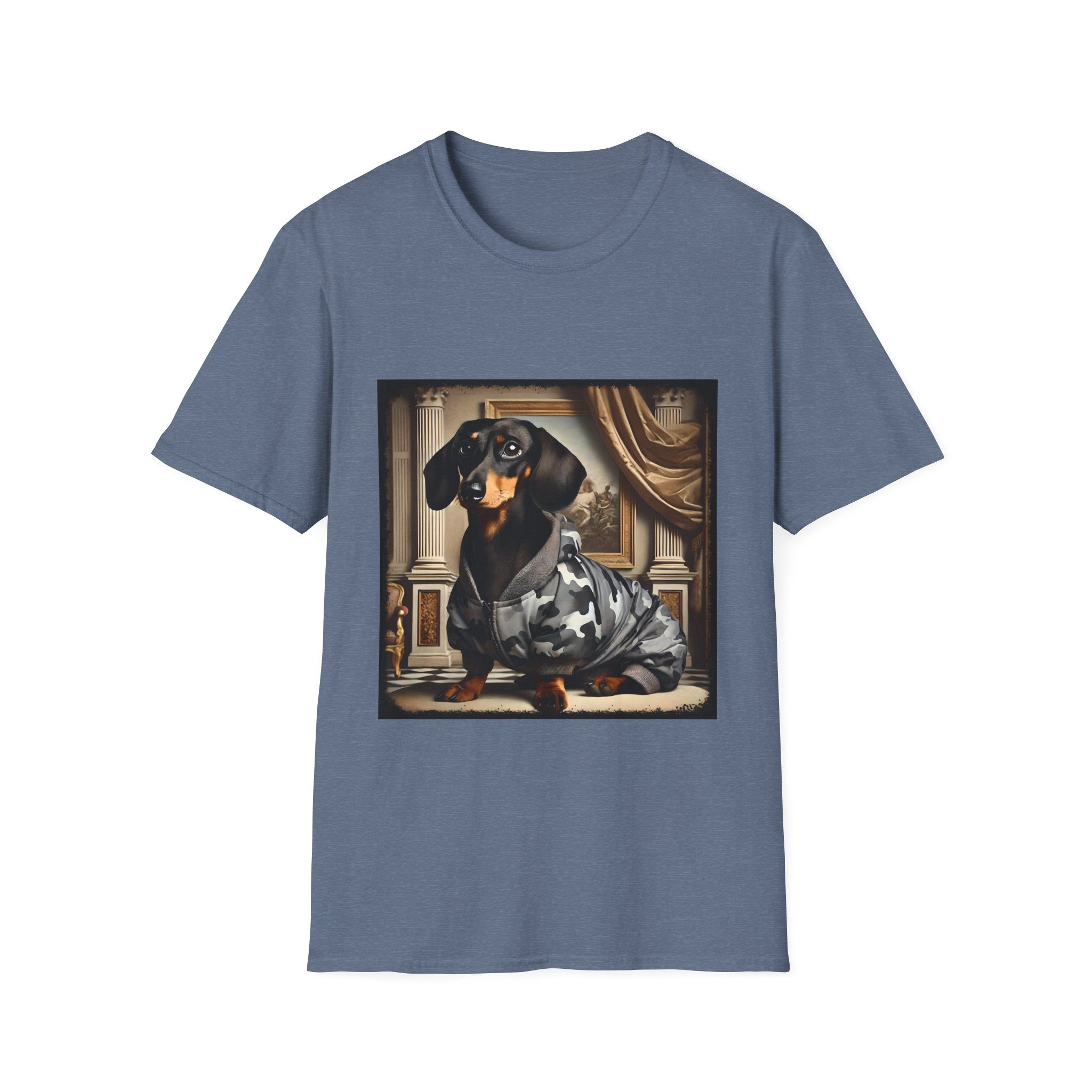 Dachshund Camo Cutie | Unisex Dog T-Shirt