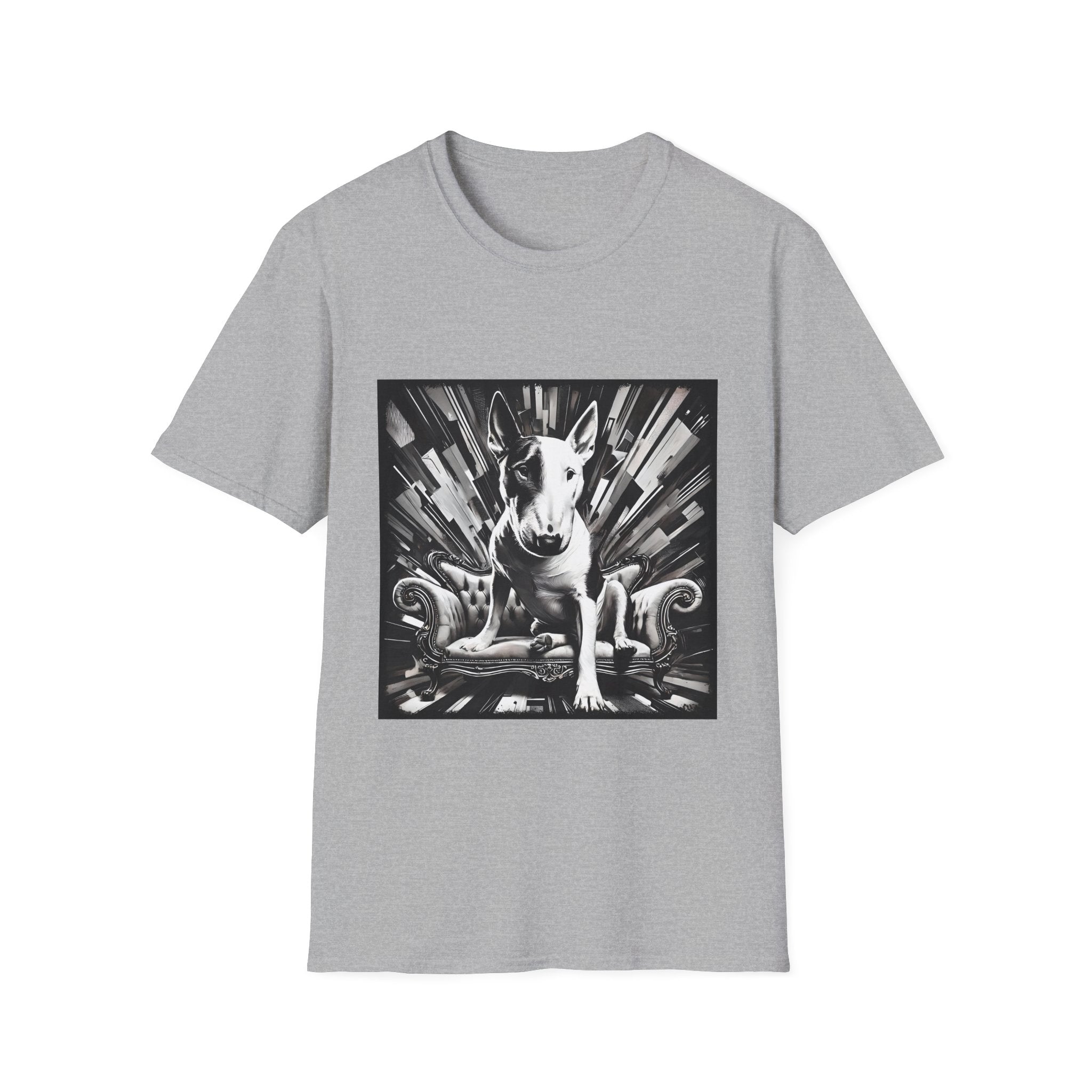 Bull Terrier B&W Bold | Unisex Dog T-Shirt