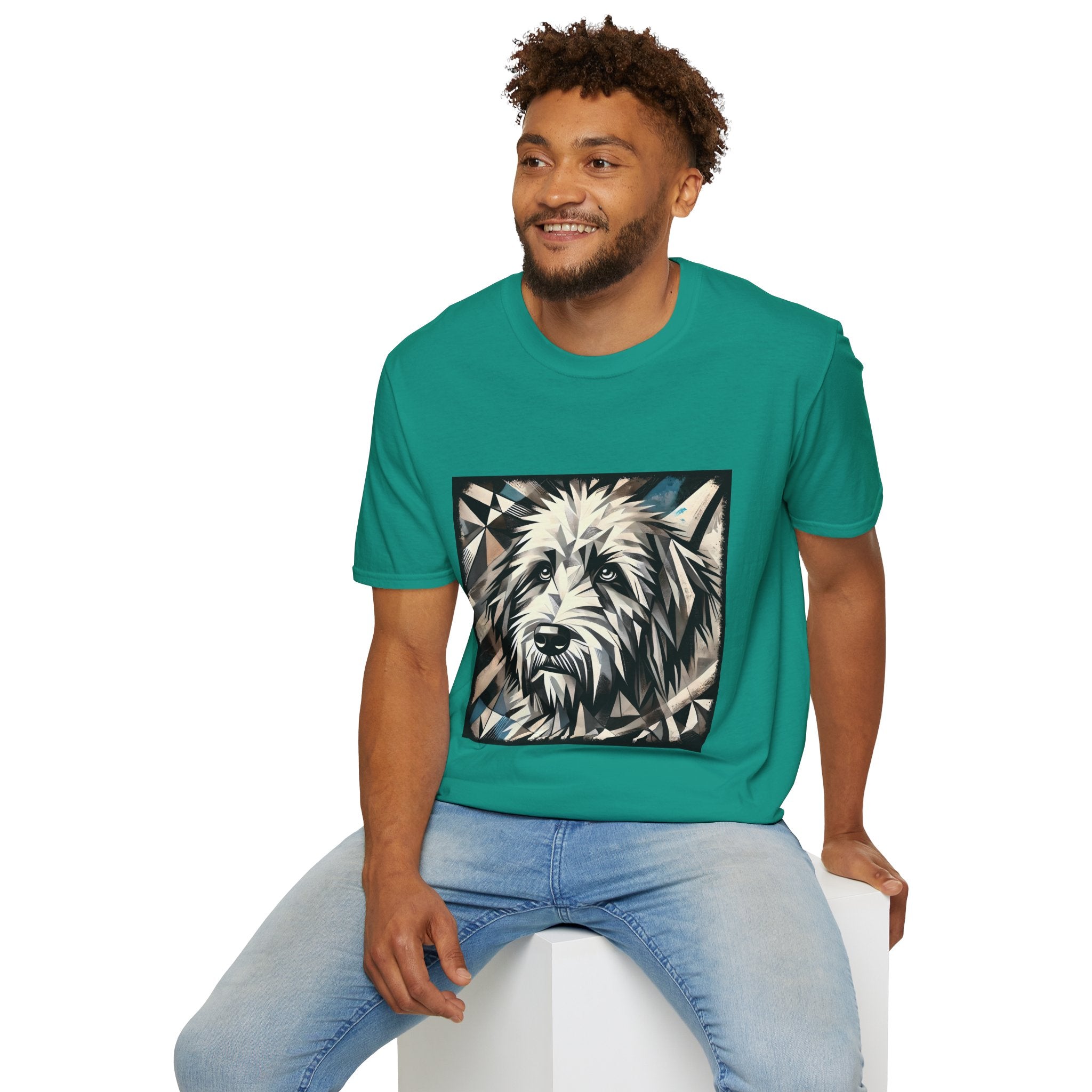 Labradoodle Geometric | Unisex Dog T-Shirt