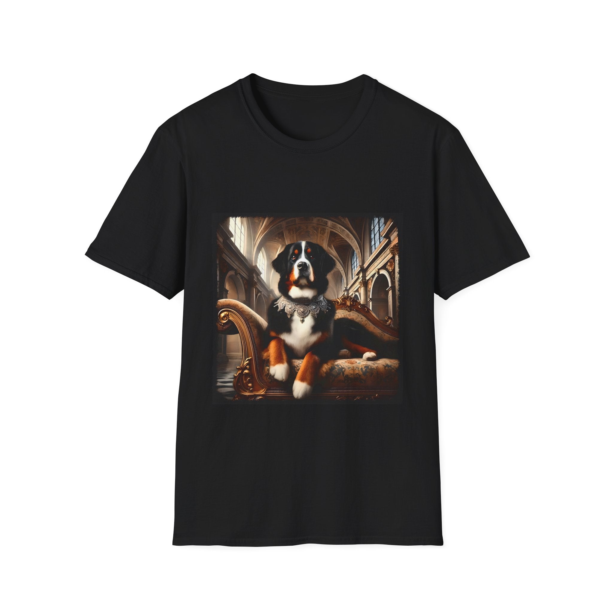 Bernese Mountain Dog Posh Princess | Unisex Dog T-Shirt