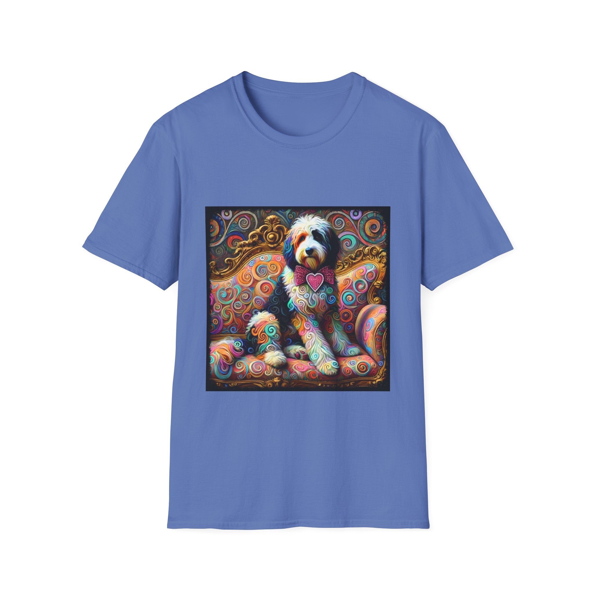 Bernedoodle Love Swirl | Unisex Dog T-Shirt
