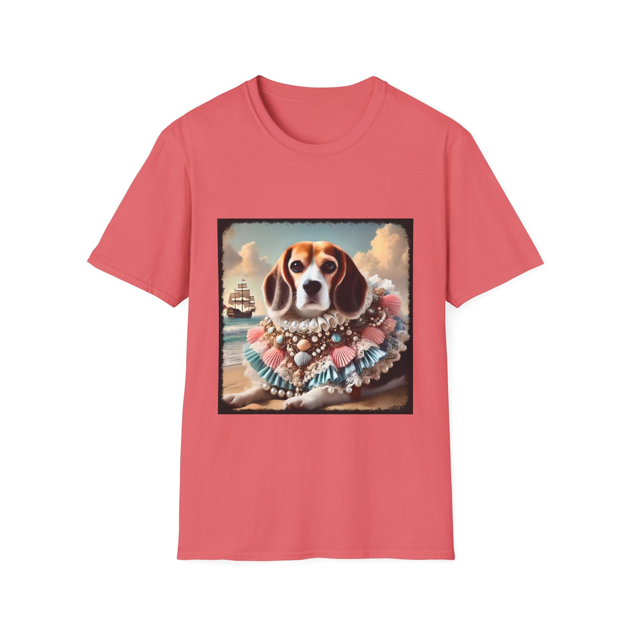 Beagle Beach Beauty | Unisex Dog T-Shirt