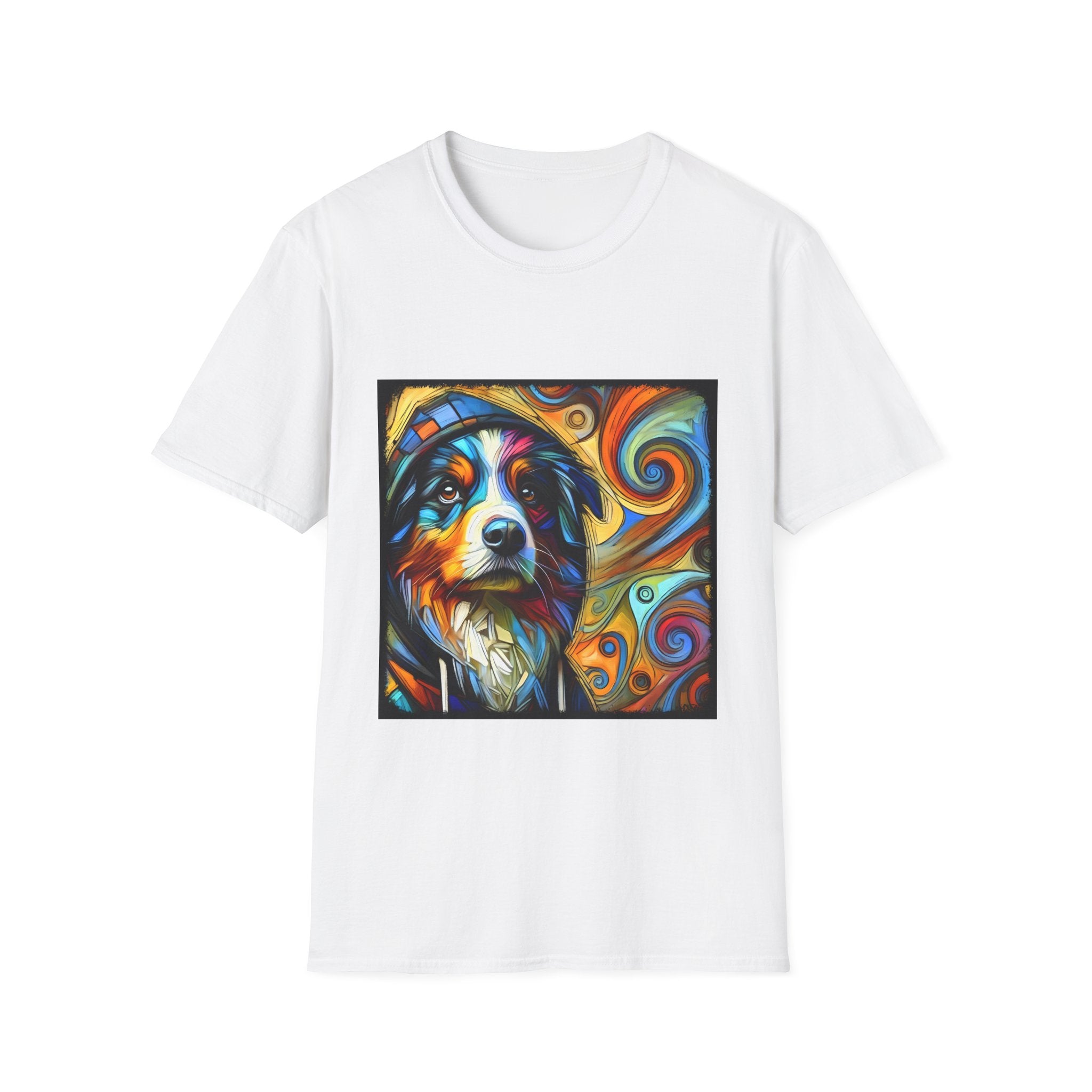 Australian Shepherd Relaxed Swirl | Unisex Dog T-Shirt