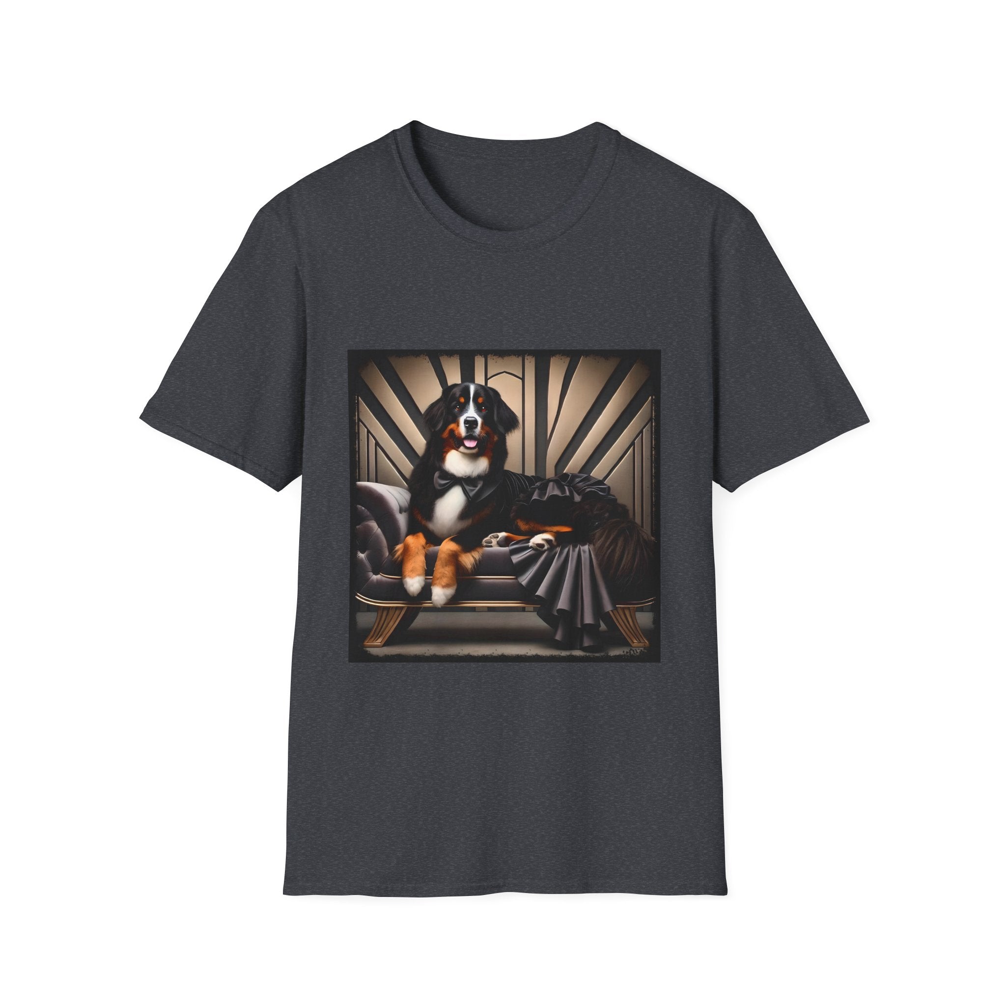 Bernese Mountain Dog Gatsby Gal | Unisex Dog T-Shirt