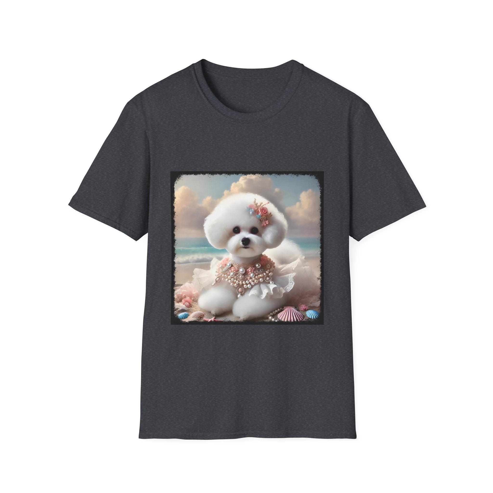 Bichon Frise Beach Beauty | Unisex Dog T-Shirt