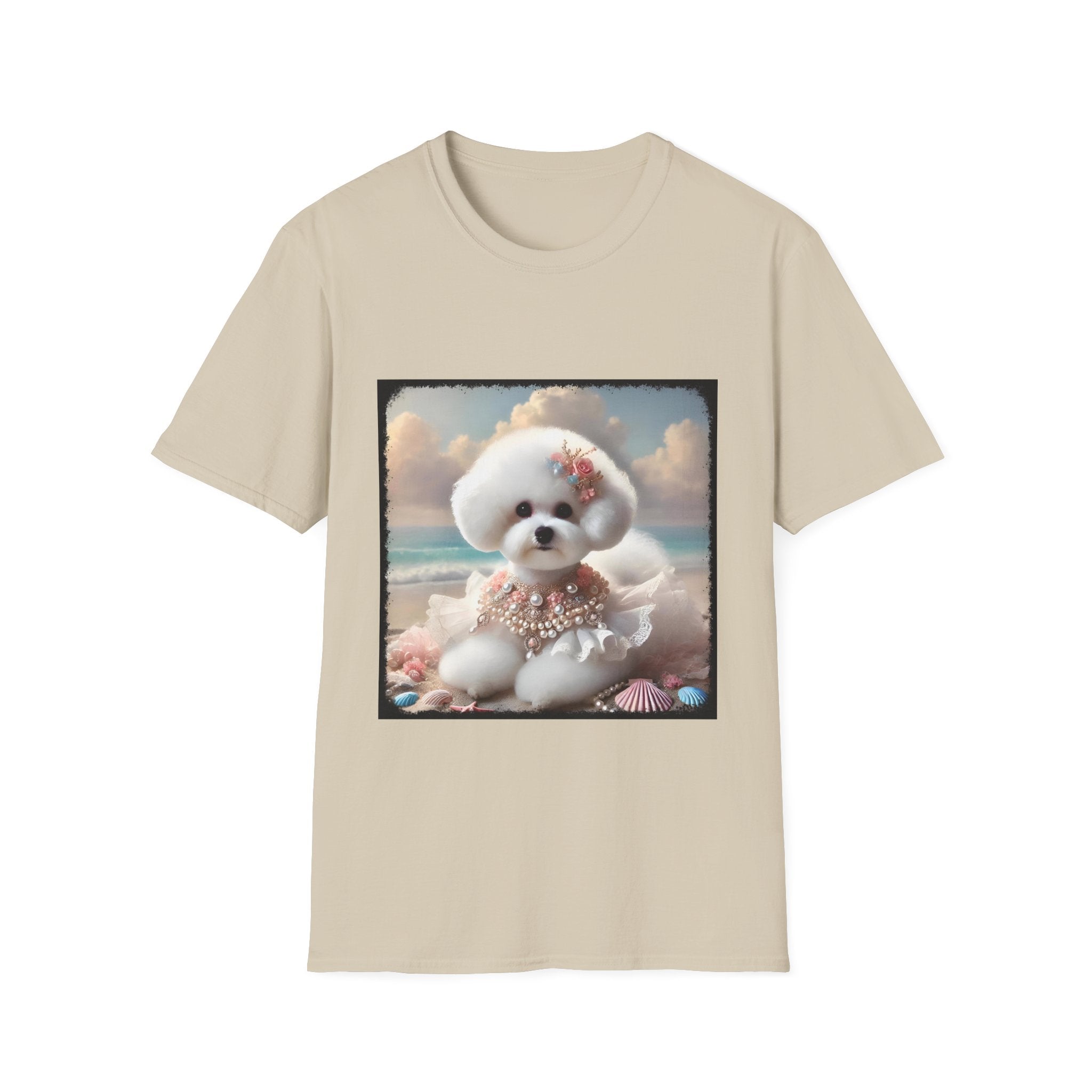 Bichon Frise Beach Beauty | Unisex Dog T-Shirt