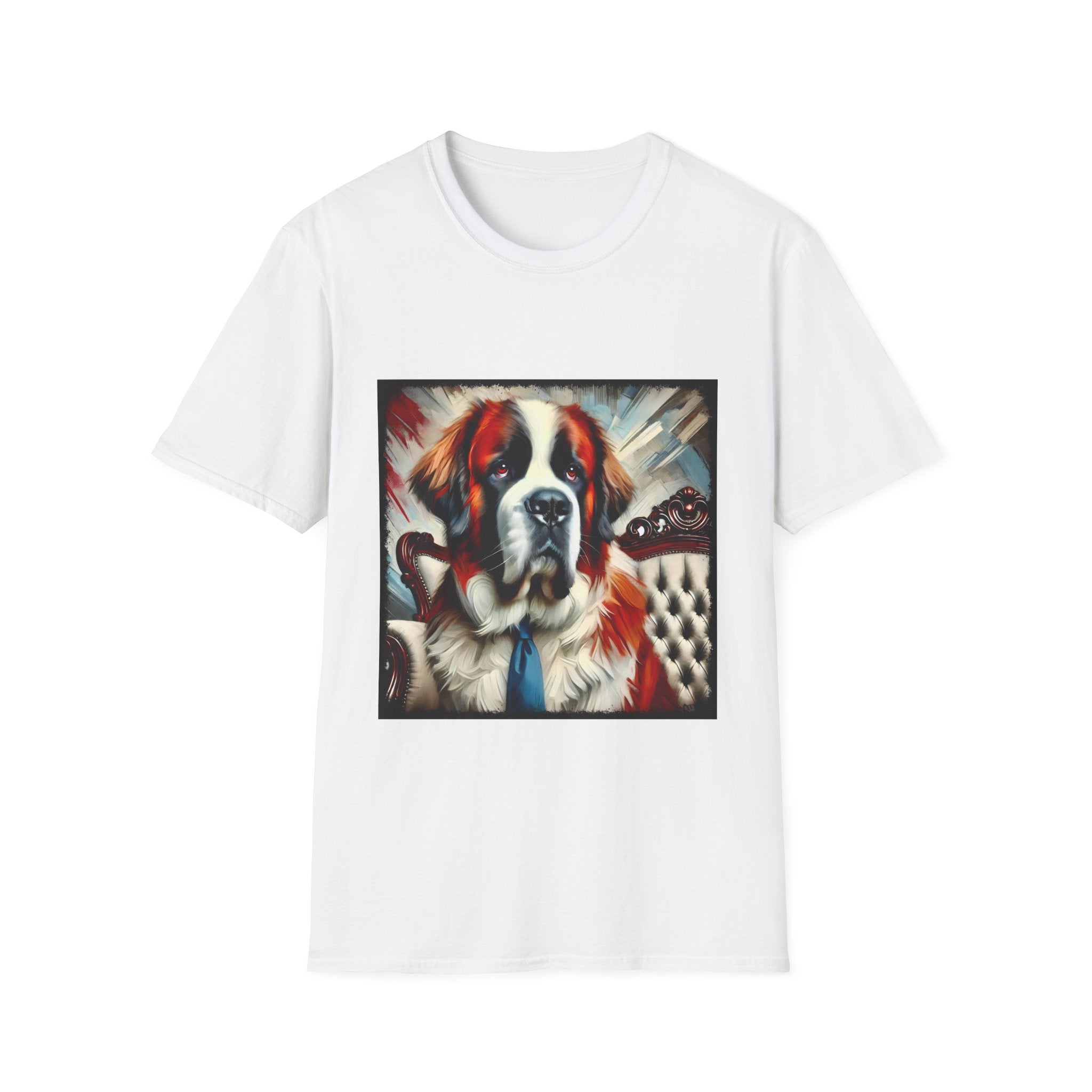 Saint Bernard Big Boss | Unisex Dog T-Shirt