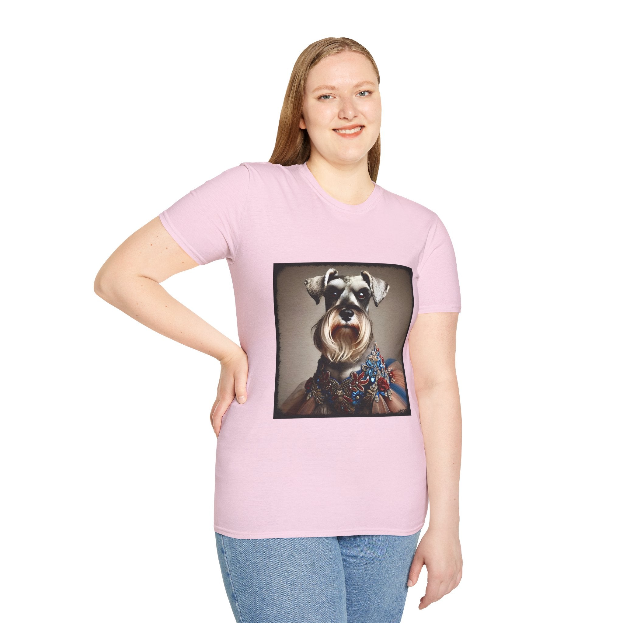 Schnauzer Bougie Babe | Unisex Dog T-Shirt