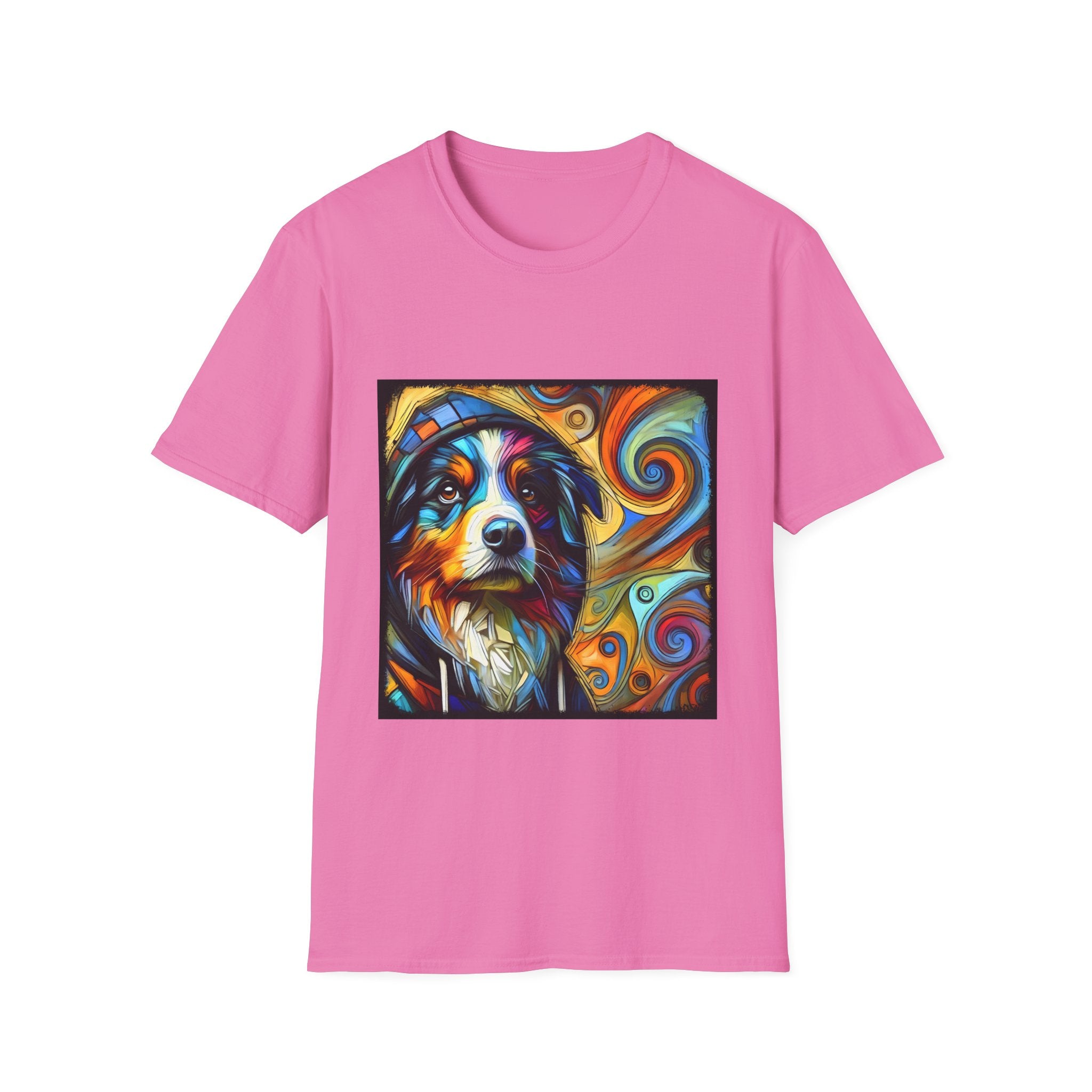 Australian Shepherd Relaxed Swirl | Unisex Dog T-Shirt