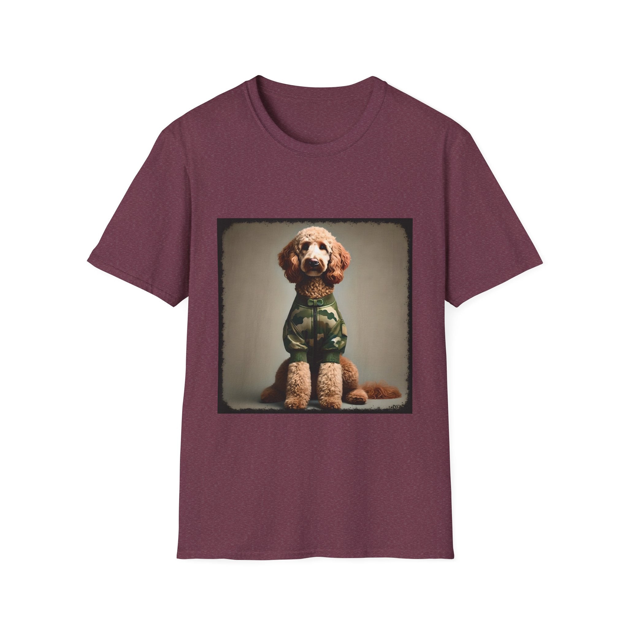 Labradoodle Camo Cutie | Unisex Dog T-Shirt