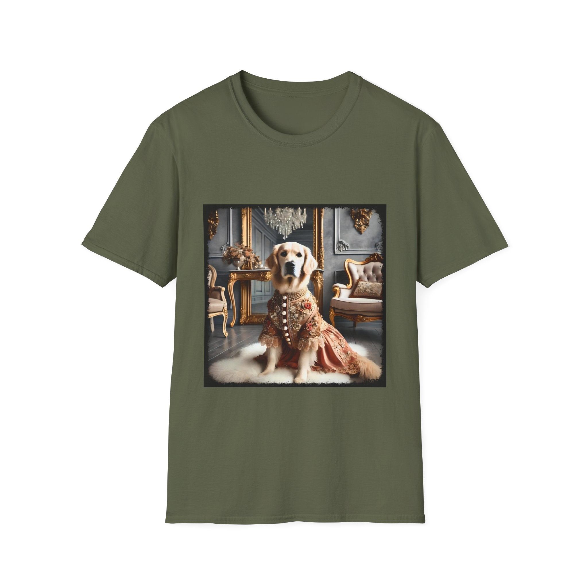 Golden Retriever Grand Presence | Unisex Dog T-Shirt