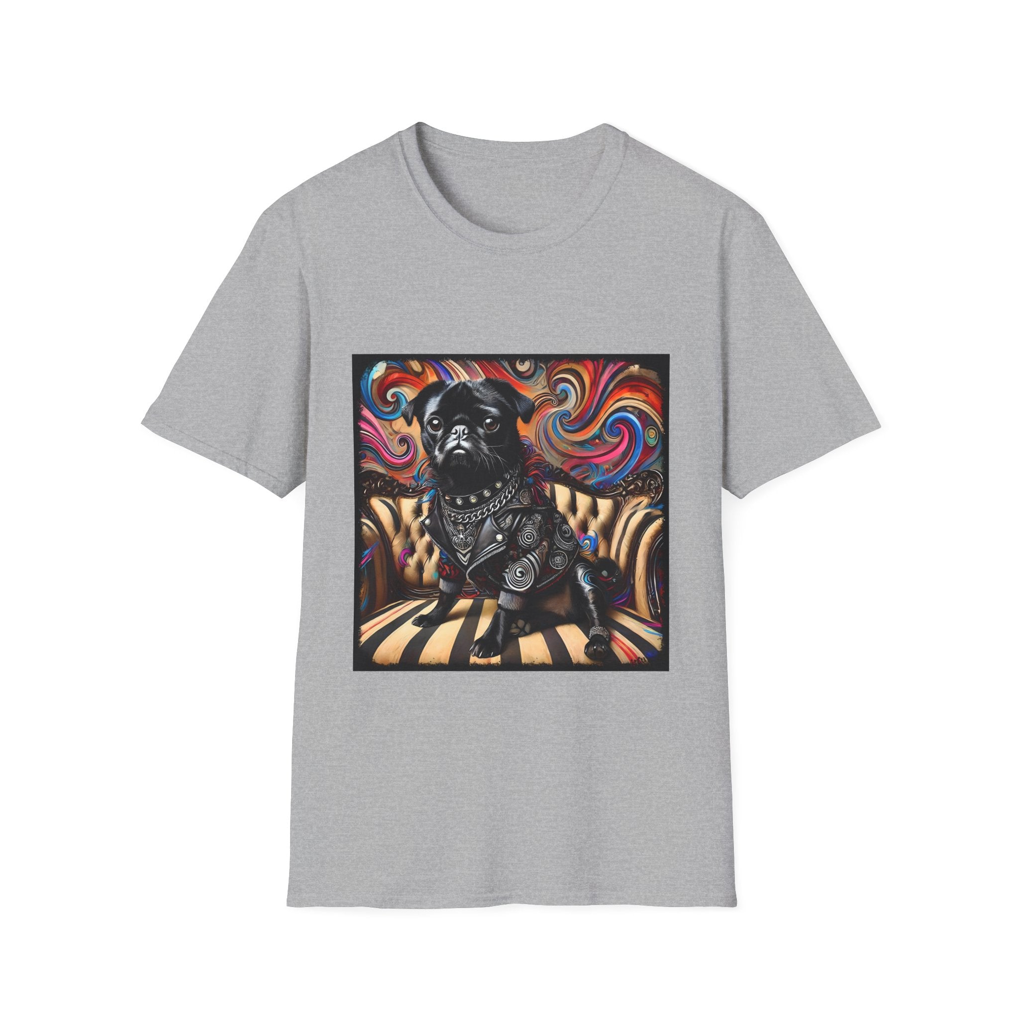 Pug Bold Rebel | Unisex Dog T-Shirt
