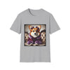 Pembroke Welsh Corgi Purple Pawfluencer | Unisex Dog T-Shirt