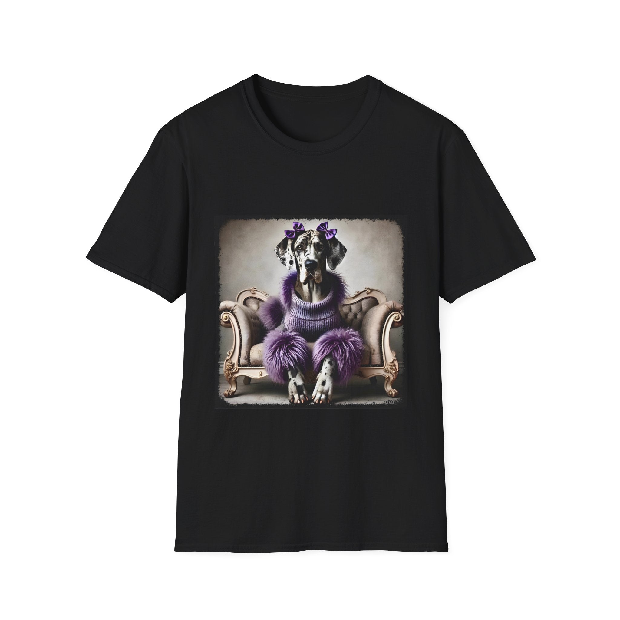 Great Dane Tall Glam | Unisex Dog T-Shirt
