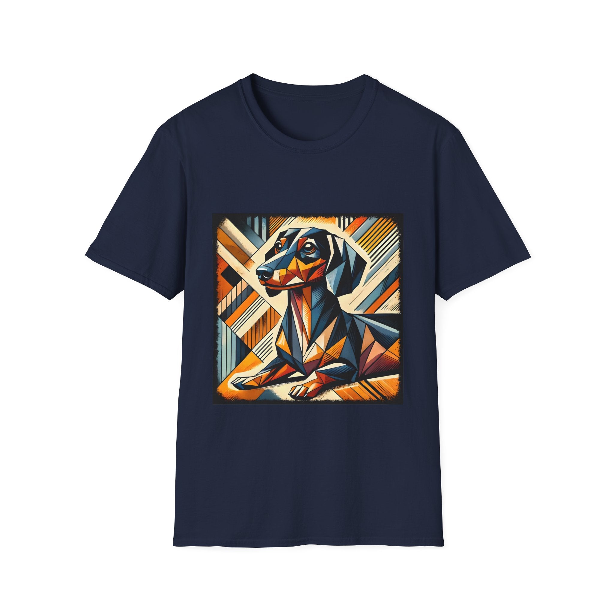 Dachshund Bold Geometric | Unisex Dog T-Shirt