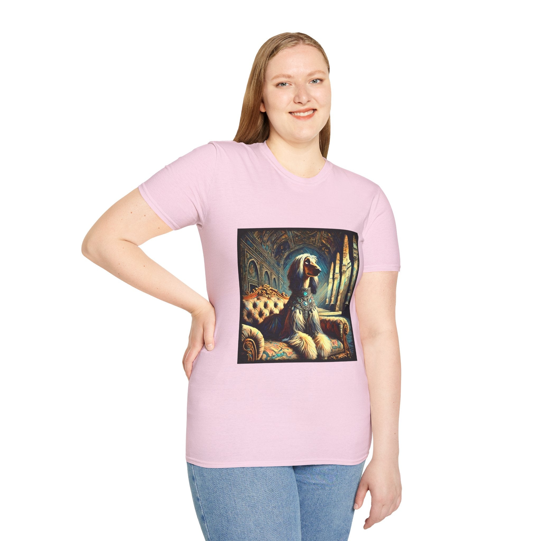Afghan Hound Royal Princess | Unisex Dog T-Shirt