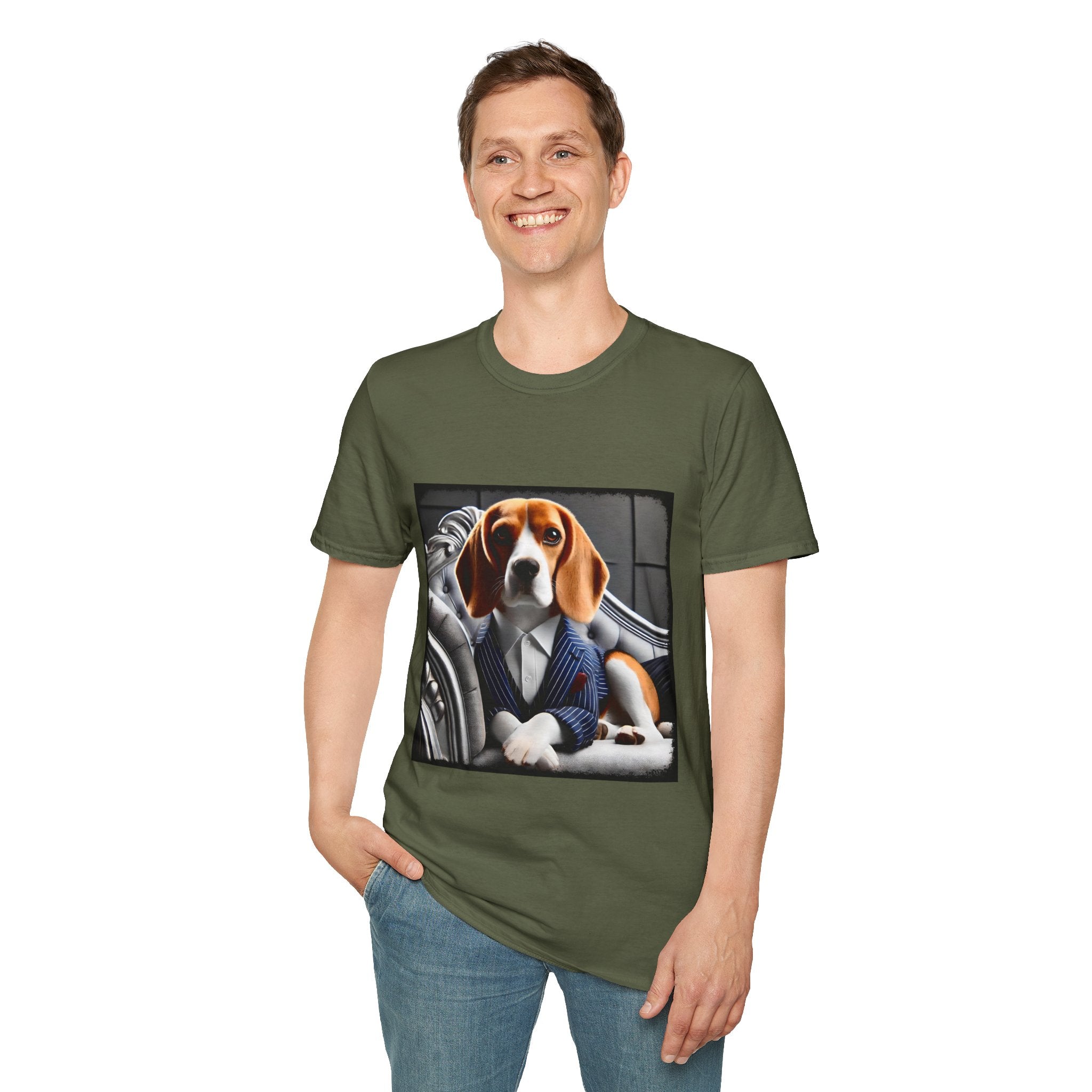 Beagle Handsone Fella | Unisex Dog T-Shirt