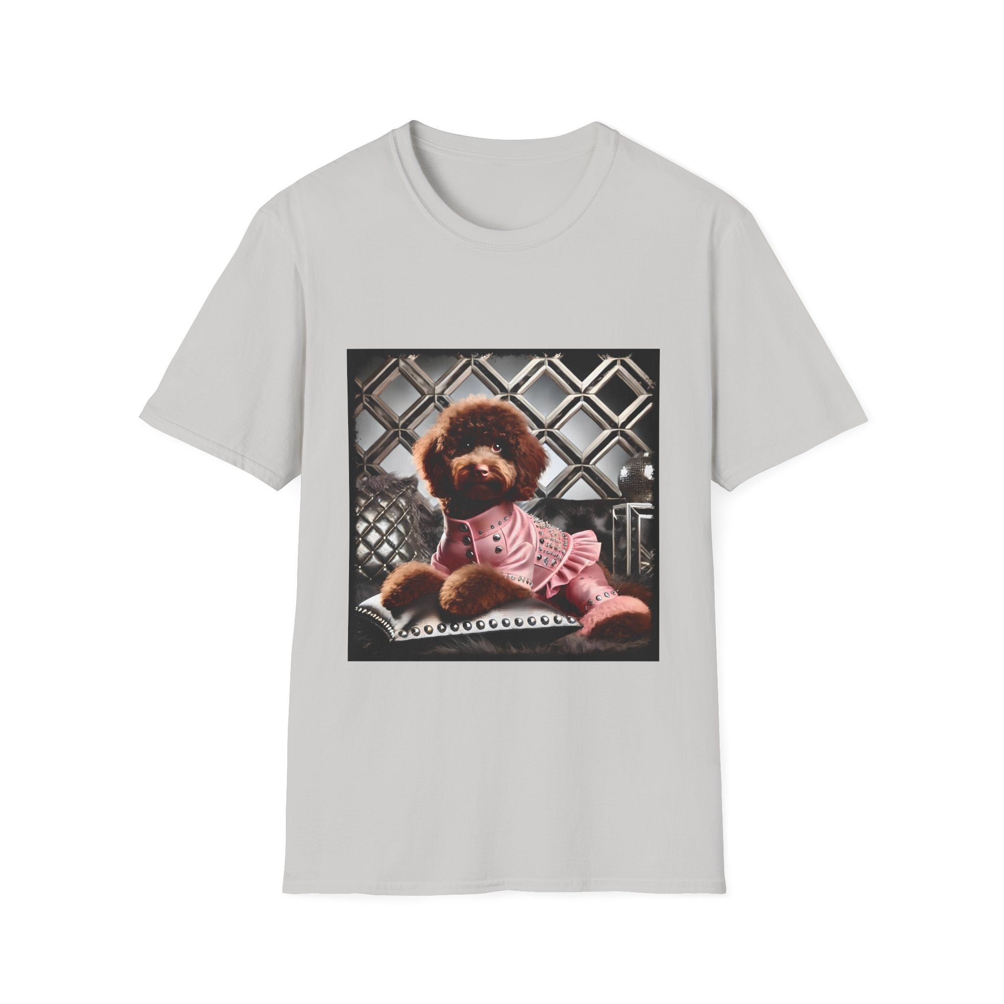 Aussiedoodle Chocolate Icon | Unisex Dog T-Shirt