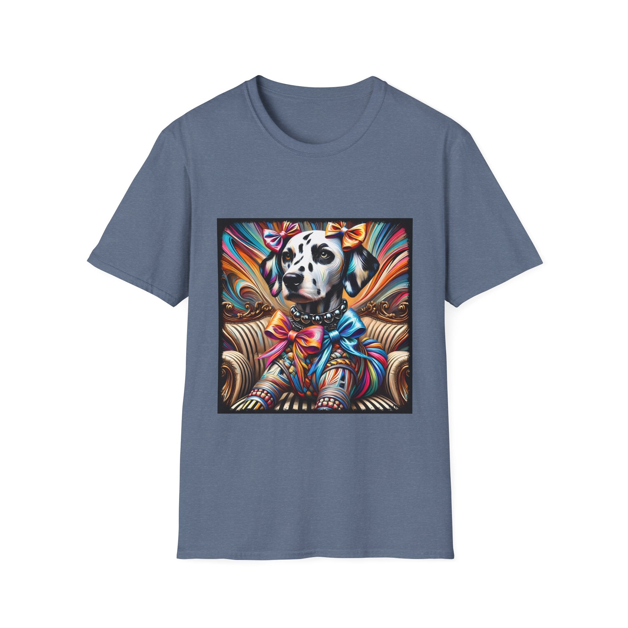 Dalmatian Vivid Rocker  | Unisex Dog T-Shirt