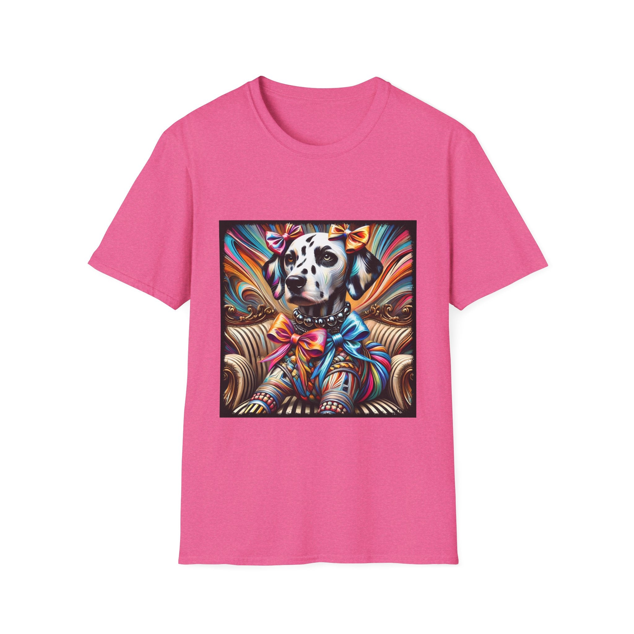 Dalmatian Vivid Rocker  | Unisex Dog T-Shirt