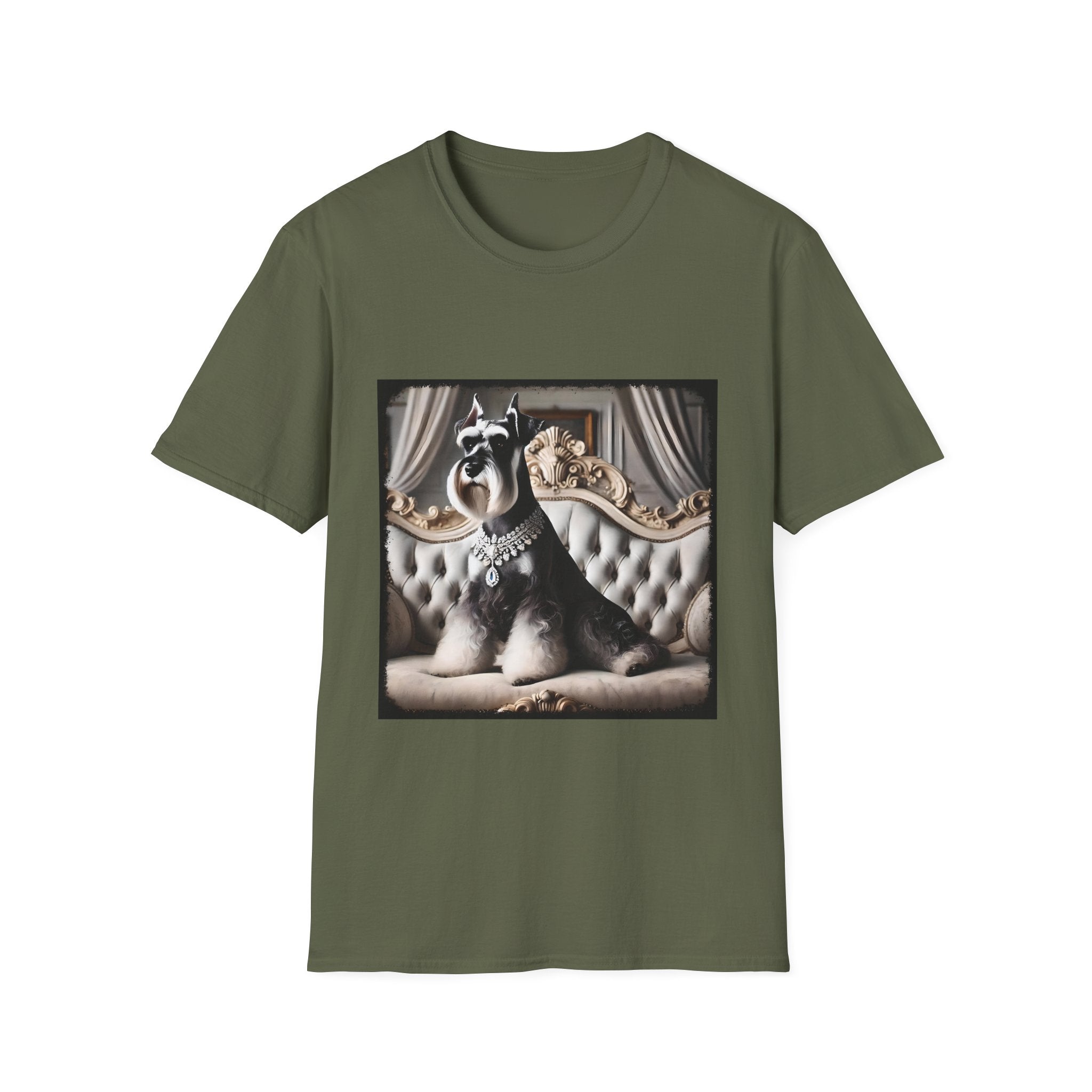 Schnauzer Diamond Diva | Unisex Dog T-Shirt