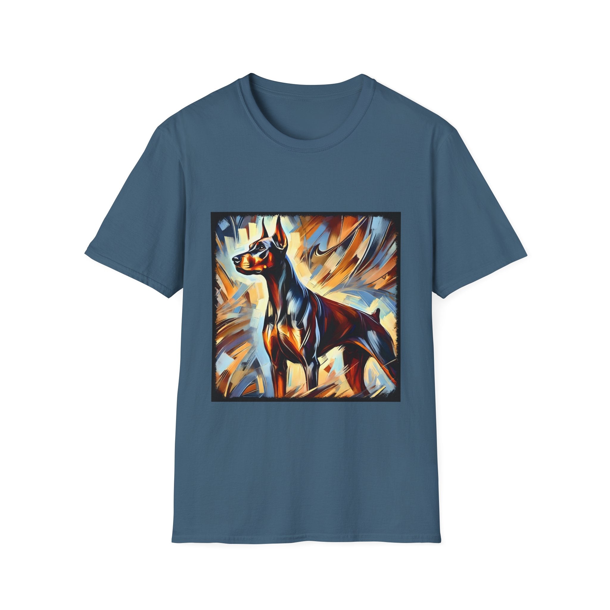 Doberman Pinscher Fire Classic | Unisex Dog T-Shirt