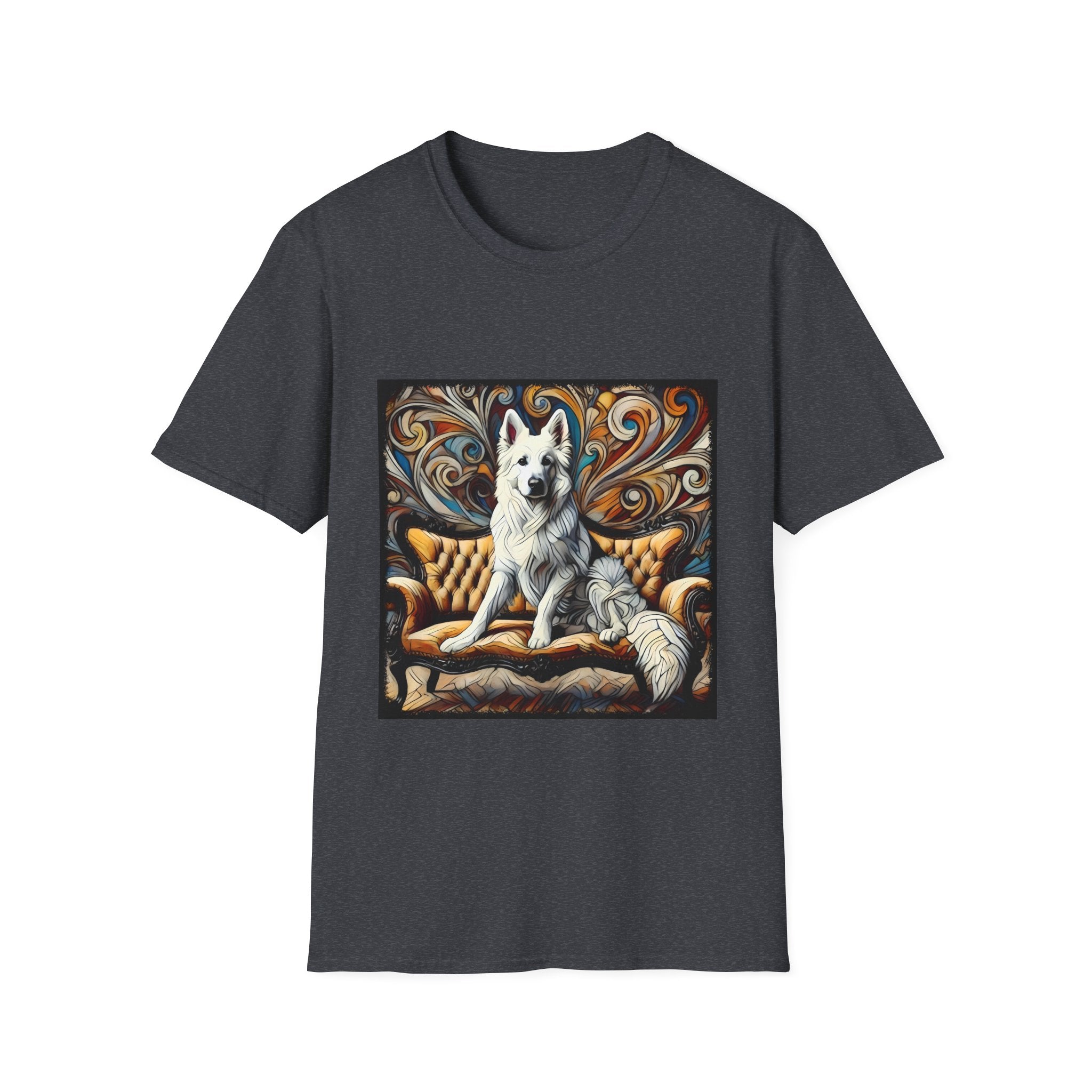 German Shepherd Bold Swirl | Unisex Dog T-Shirt